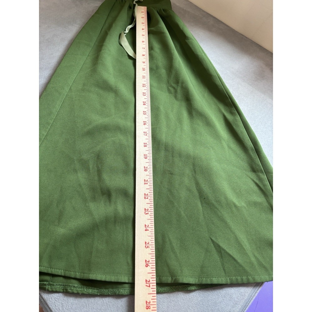Scarlet Darkness Lace Up Over Dress Vest Dress XS Green LARP Ren Faire Peasant - Picture 6 of 12